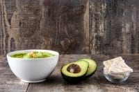 Grüner Linsen-Dip Alternative zu Guacamole und Hummus