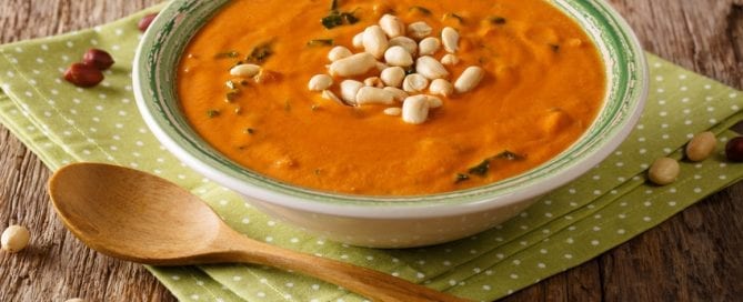 Lieblingsessen Südamerikanische Erdnuss-Suppe